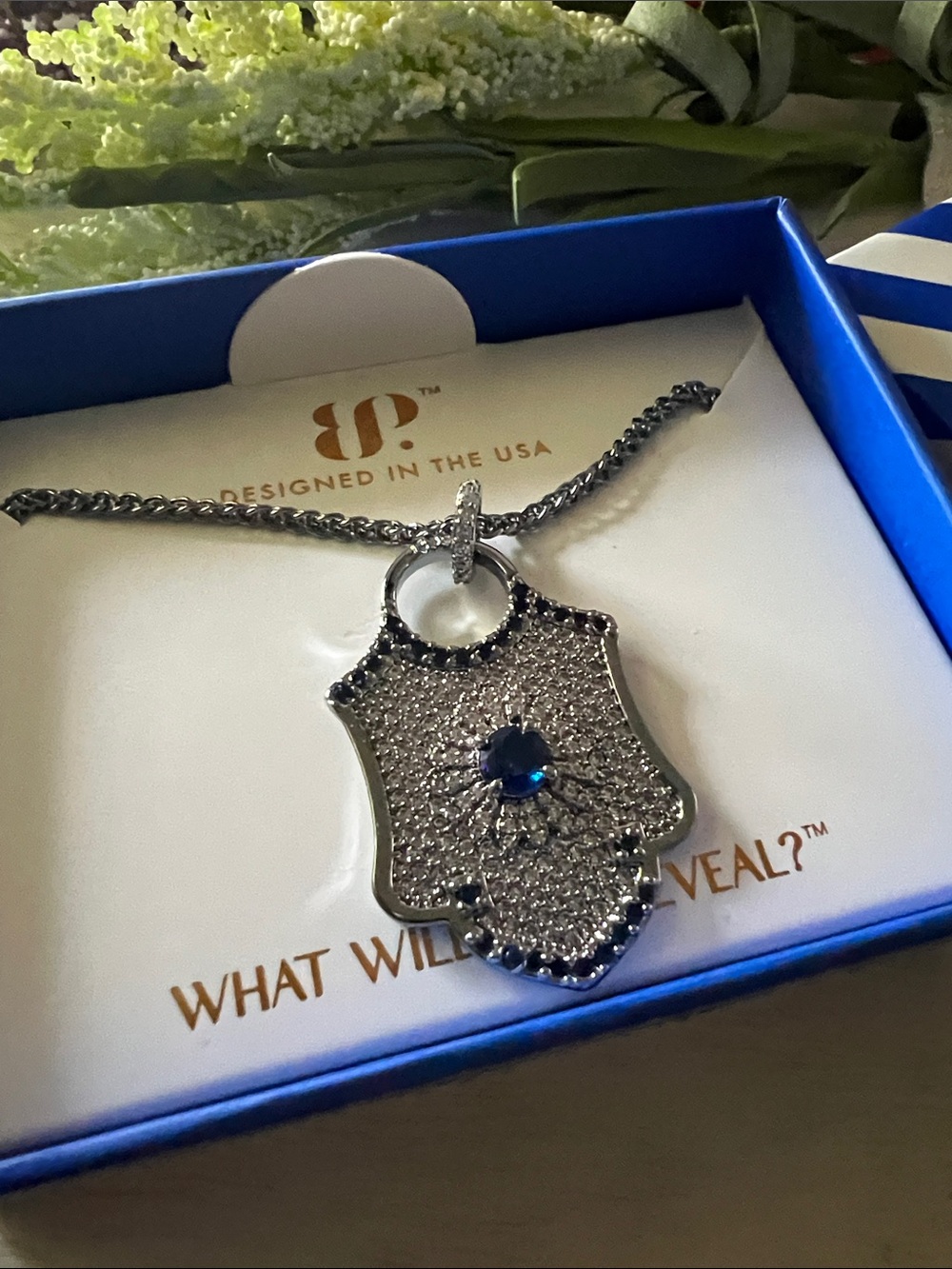 Bomb Party September “off-duty icon” necklace